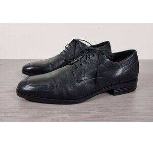 Cole Haan 'Air Kilgore' Apron Toe Derby Black Leather Mens Size 9.5 M